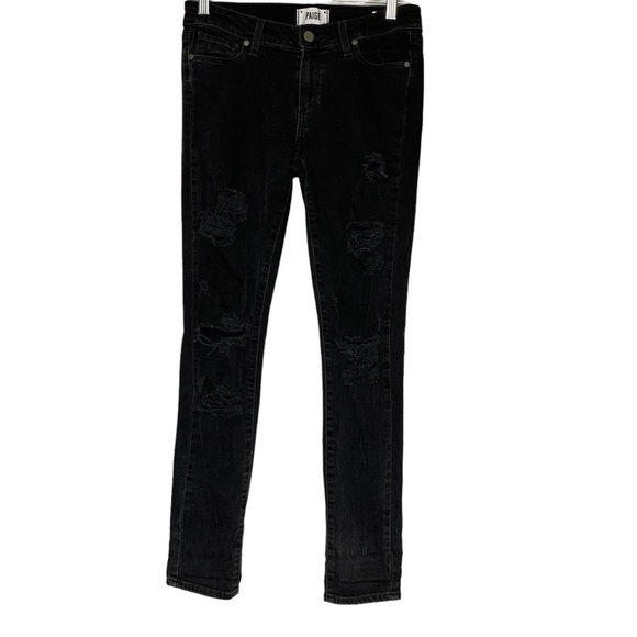 Paige Verdugo Ultra Skinny Distressed‎ Jeans. Size 28 - Picture 1 of 14